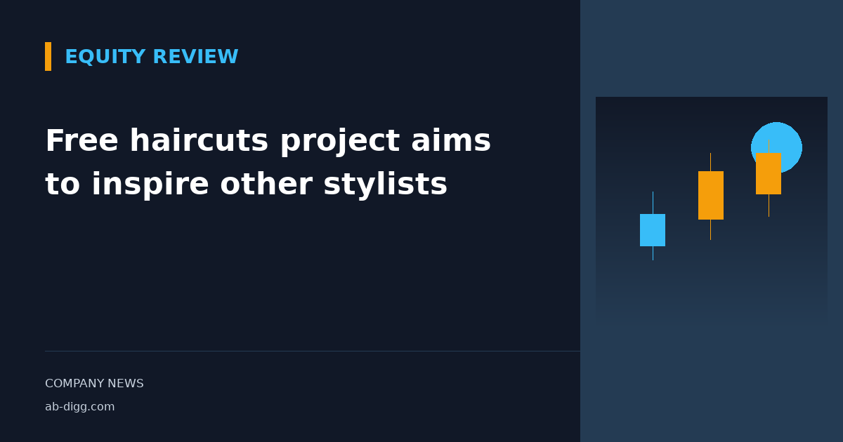 Free haircuts project aims to inspire other stylists